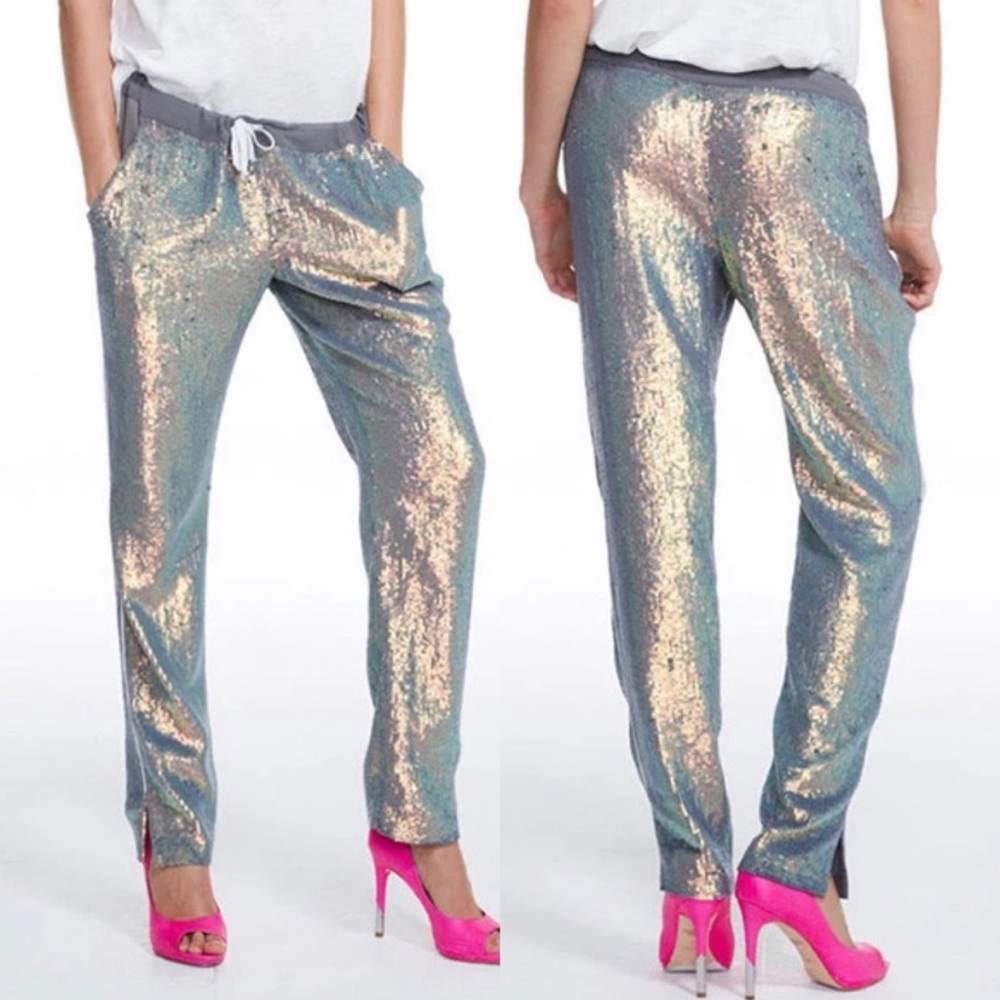 NWT Chaser • Sequin Pants • Size XS